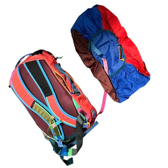 NWOT Cotopaxi Allpa 28 Del Dia One of a Kind Color Combo. Travel Bag w/ Raincoat - Picture 11 of 12